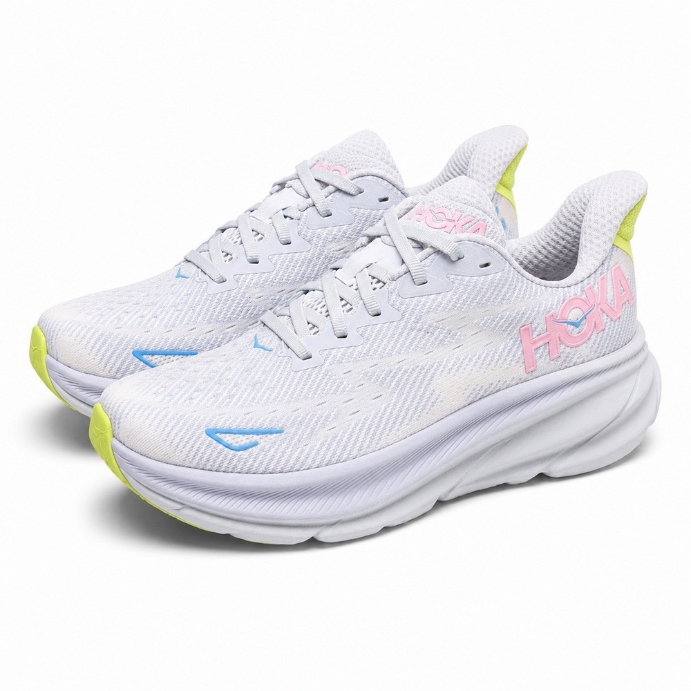 Hoka Clifton 9 Gull Sea Ice 1127896 GLLS Women's Size 9.5 B Running Shoes